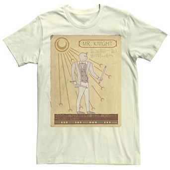 Men's Marvel Moon Knight Ancient Mr. Knight Card Tee