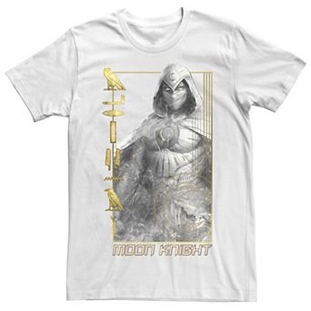 Men's Marvel Moon Knight Moon Is Bright Glyphs Tee