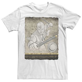 Men's Marvel Moon Knight Mr Knight Scroll Fragment Tee