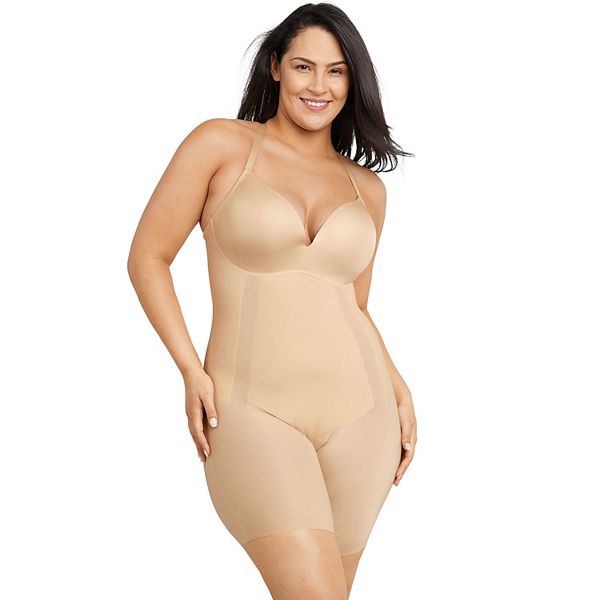 Maidenform Women Firm Foundations Built-In Bra Body Shaper With Cool  Comfort Fabric And Anti-Static Dm5020