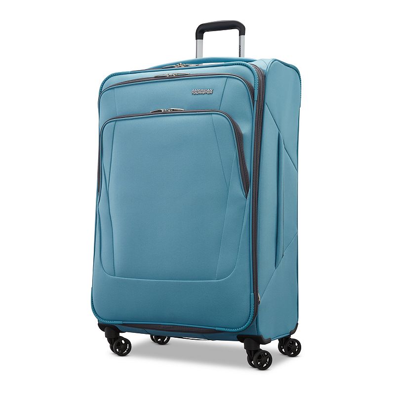 American Tourister Burst Max Quatro Suitcase, Blue, 25 INCH