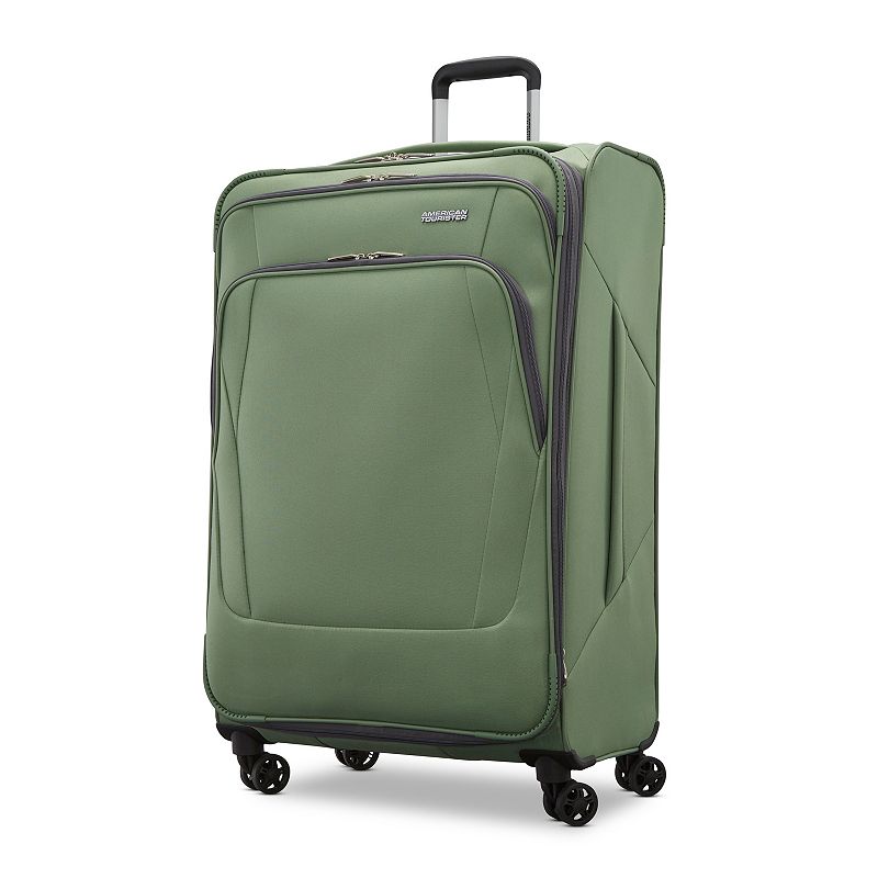 American Tourister Burst Max Quatro Suitcase, Green, 29 INCH
