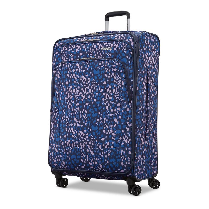 American Tourister Burst Max Quatro Suitcase, Blue Purple, 29 INCH