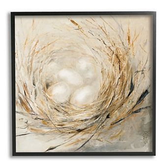 Stupell Home Decor Abstract Baby Bird Nest Wall Art