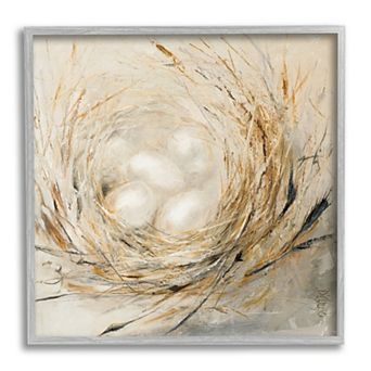 Stupell Home Decor Abstract Baby Bird Nest Wall Art