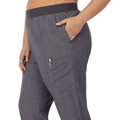 Plus Size Cuddl Duds® Scrubs 4-Pocket Slim Pants