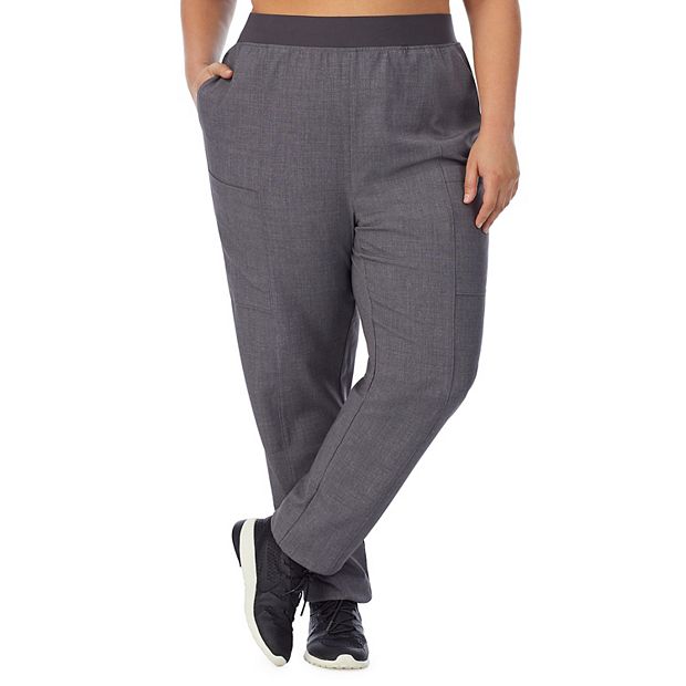 Plus Size Cuddl Duds® Scrubs 4-Pocket Slim Pants