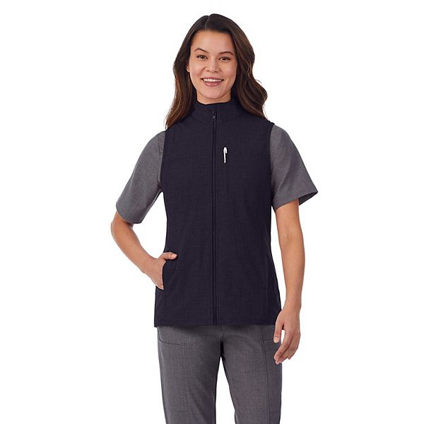 Women's Cuddl Duds® Scrubs 5Pocket Lined Vest