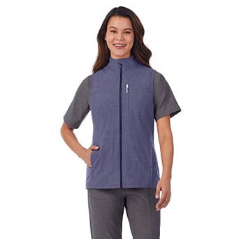 Women's Cuddl Duds® Scrubs 5-Pocket Lined Vest