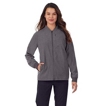 Women's Cuddl Duds® Scrubs 5-Pocket Lined Jacket
