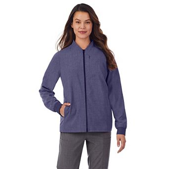 Women's Cuddl Duds® Scrubs 5-Pocket Lined Jacket