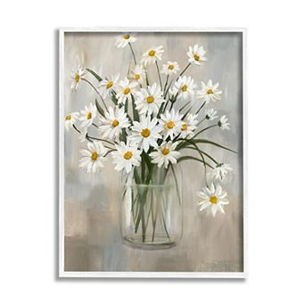 Stupell Home Decor Daisy Bouquet Framed Wall Art