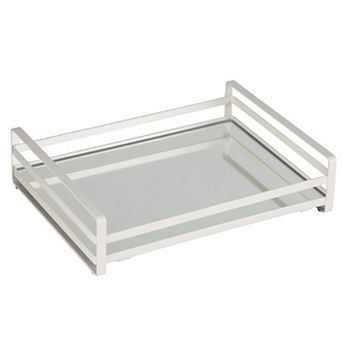 Home Details Flat Wired Rails Large Vanity Tray