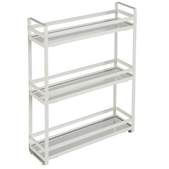 Home Details 3 tier Slim Flat Wired Rails Vanity Tray