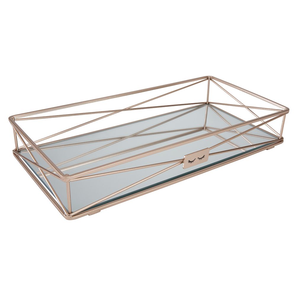 Tray Vanity Rosy Check Glass main image 1