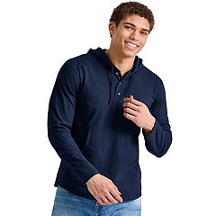 henley hoodies for men