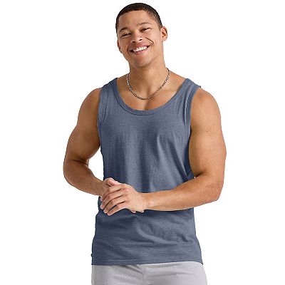BLUE 84 UNISEX TRI-BLEND TANK Small Black