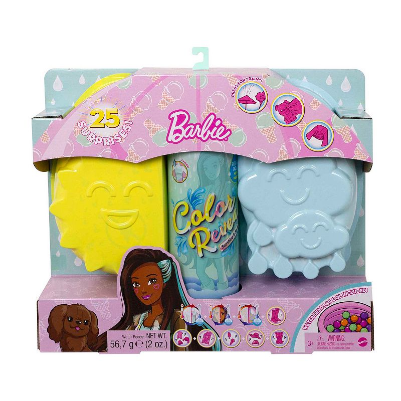 73171424 Barbie Color Reveal Doll, Ice Cream Series with 7  sku 73171424