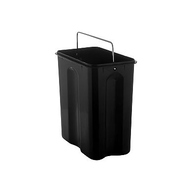 Simplify Slim Rectangular 5 Liter Pedal Trash Bin with Soft Close Lid