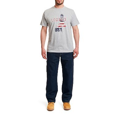 Men's Smith's Workwear Patriotic Tee