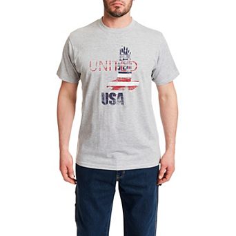Men's Smith's Workwear Patriotic Tee