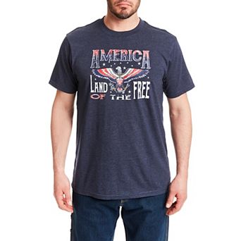 Men's Smith's Workwear Patriotic Tee