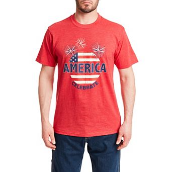 Men's Smith's Workwear Patriotic Tee