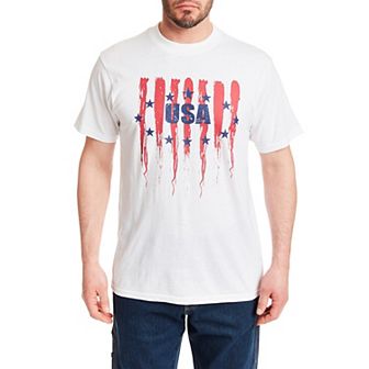 Men's Smith's Workwear Patriotic Tee