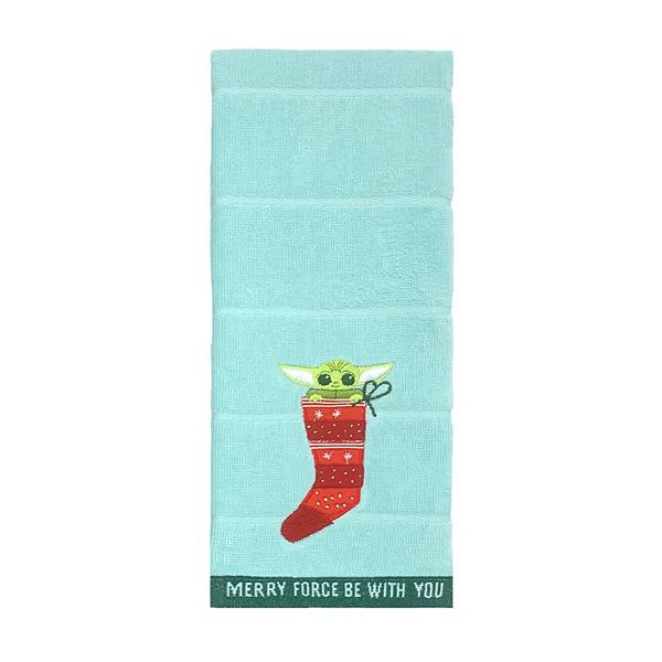 Disney Star Wars Hand Towels Christmas Merry Force Be With You 2