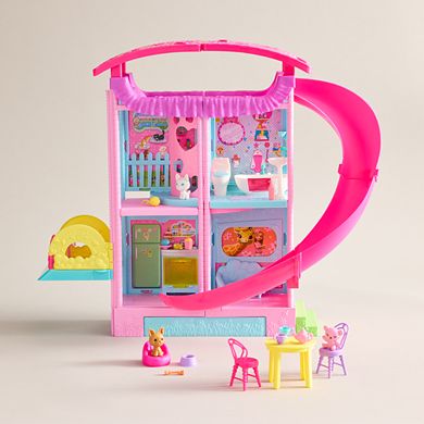 Barbie® Chelsea Playhouse Dollhouse with Pets & 15+ Accessories