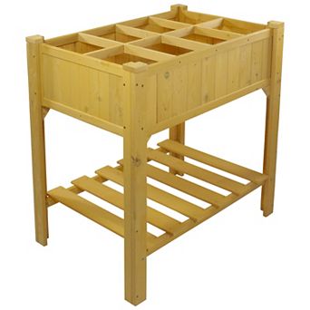 Raised Garden Bed Planter Box Floor Decor