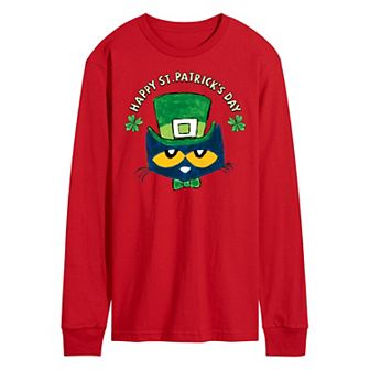 Men's Pete The Cat St Patrick's Tee