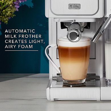 Mr. Coffee One-Touch CoffeeHouse+ Espresso, Cappuccino & Latte Maker