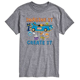 Men's Pete The Cat Race Car Tee