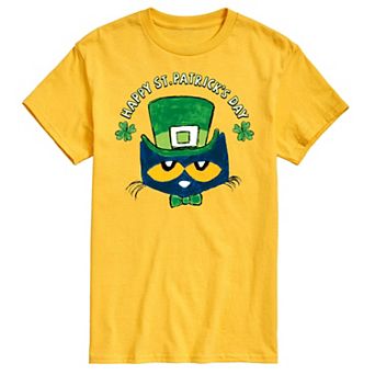 Men's Pete The Cat St Patrick's Day Tee