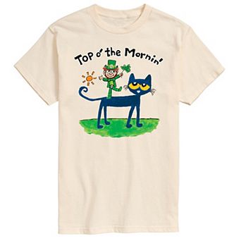 Men's Pete The Cat Mornin' Leprechaun Tee