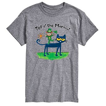 Men's Pete The Cat Mornin' Leprechaun Tee