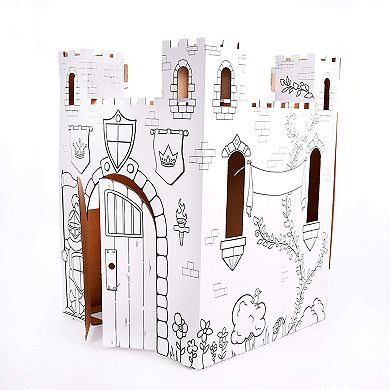 Easy Playhouse Fairy Tale Castle Cardboard Playhouse