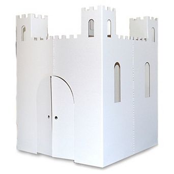 Easy Playhouse Castle Cardboard Playhouse