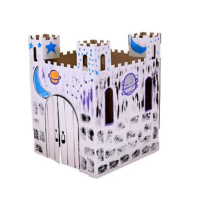 Easy Playhouse Castle Cardboard Playhouse