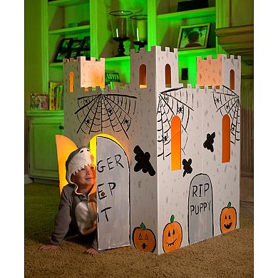 Easy Playhouse Castle Cardboard Playhouse
