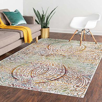 Unique Loom Sapphire Lyon Rug