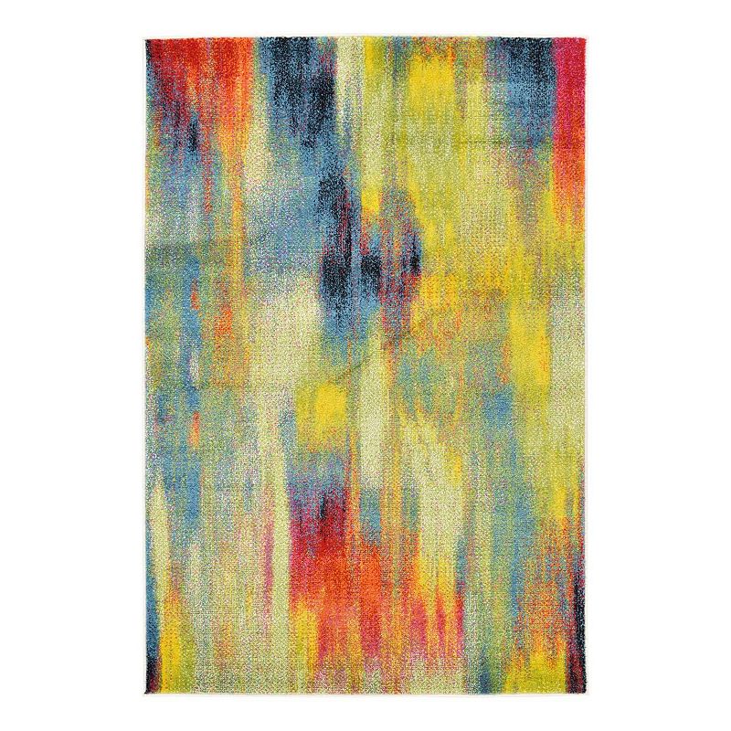 Unique Loom Amber Lyon Rug, Multicolor, 8Ft Rnd