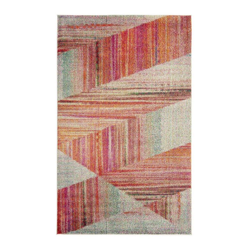 Unique Loom Quartz Lyon Rug, Multicolor, 8Ft Rnd