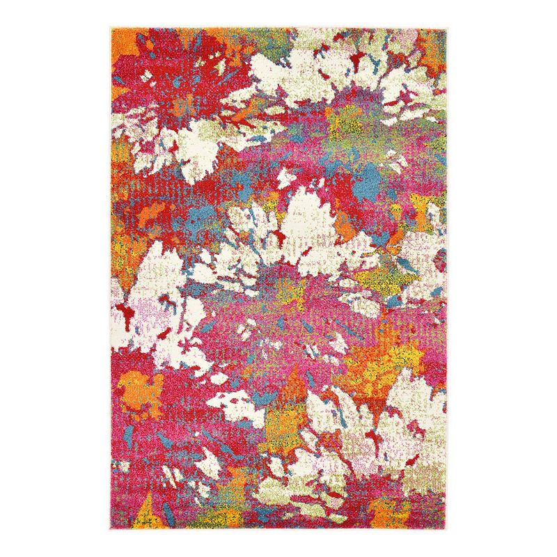 Unique Loom Amelie Lyon Rug, Multicolor, 8Ft Rnd