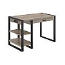 Offex Home Office 48" Wood Storage Computer Desk - Driftwood