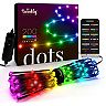 Twinkly Smart Decoration 200 Multicolor LED App Controlled Dots Lights, Black