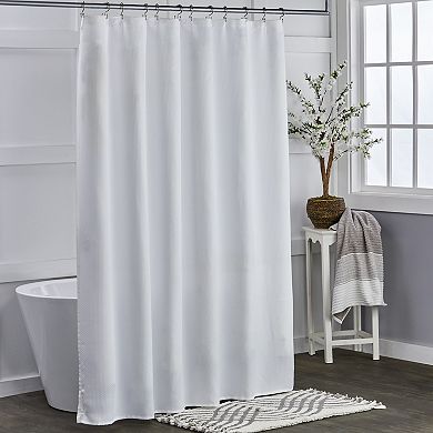 The Big One® Solid Woven Shower Curtain