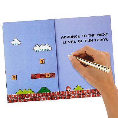 Hallmark Nintendo Fathers Day Card "Classic Mario" with Light & Sound