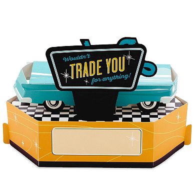 Hallmark Paper Wonder Displayable Pop Up Fathers Day Card for Dad